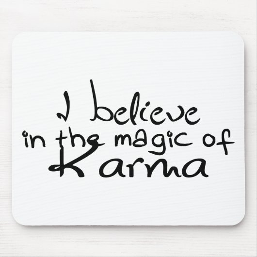 Karma Office信じマウスパッドに入った マウスパッド (正面)