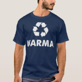 Karma Recycle  Recycling T  Eco Warrior Tee Tシャツ (正面)
