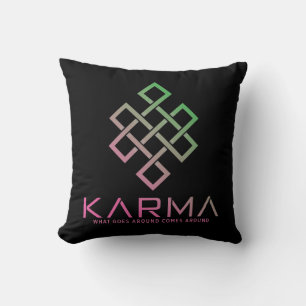 Karma - What Goesのまわりに(カルマ:何が起こる来か) クッション