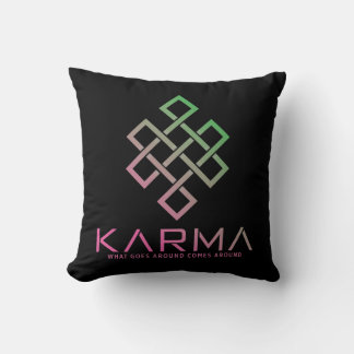 Karma - What Goesのまわりに(カルマ:何が起こる来か) クッション
