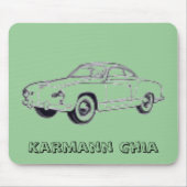 Karmann Ghia マウスパッド (正面)