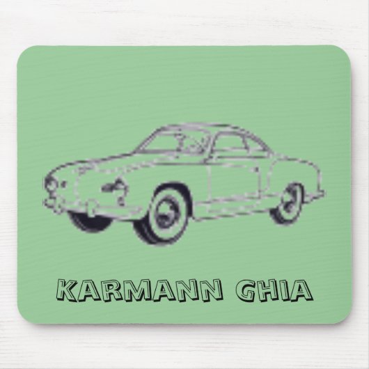 Karmann Ghia マウスパッド (正面)