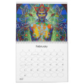 Karmymのデジタル芸術 カレンダー (2月 2027)