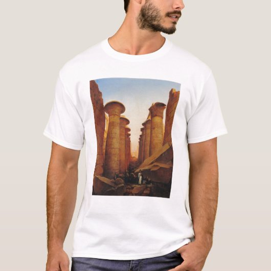 KarnakのAmunの素晴らしい寺院 Tシャツ (正面)