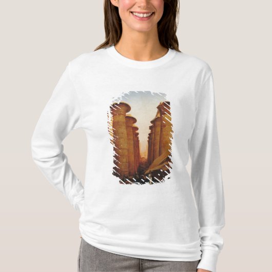 KarnakのAmunの素晴らしい寺院 Tシャツ (正面)