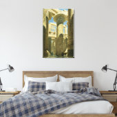 Karnak、c.1866(紙付き) キャンバスプリント (インサイチュ (寝室))