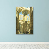 Karnak、c.1866(紙付き) キャンバスプリント (インサイチュ (ウッドフロア))