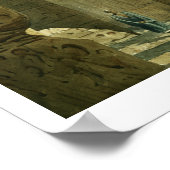 Karnak、c.1866(紙付き) ポスター (角)