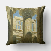 Karnak、c.1866 (w/c紙で) クッション (裏面)