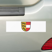 Kärnten Wappen バンパーステッカー (車上)
