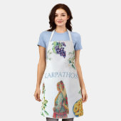 Karpathia エプロン (着用した状態)