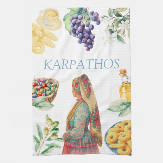 Karpathia Kitchen Towel キッチンタオル (縦)
