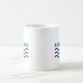 KARPATHOS Greece, Sun Waves コーヒーマグカップ (中央)