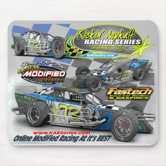 Karsのオンライン競争のマウスパッド マウスパッド (正面)