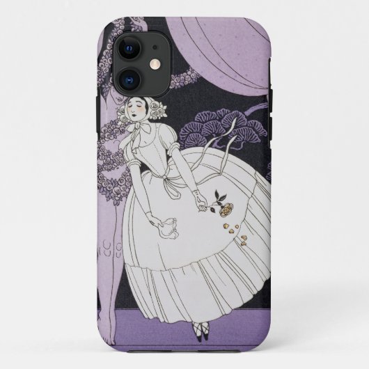 Karsavina、1914年(pochoirのプリント) 2 Case-Mate iPhoneケース (裏面)