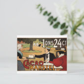 Karstel Cocoa 1897作成: Johann Georg van Caspel ポストカード (スタンド正面)