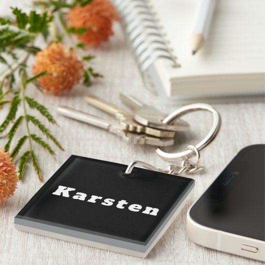 Karsten キーホルダー (正面右)