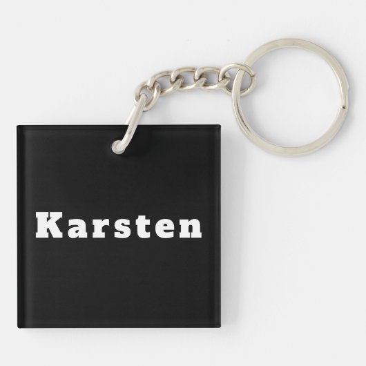Karsten キーホルダー (裏面)