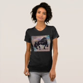 Karsten Friesian Stallion Tシャツ (正面フル)