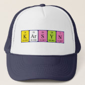 Karsyn周期表名hat キャップ (正面)
