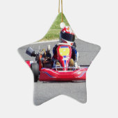 Kartのレーサー セラミックオーナメント (右)