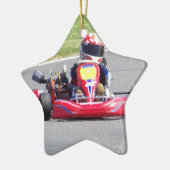 Kartのレーサー セラミックオーナメント (左)