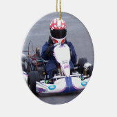 Kartのレーサー セラミックオーナメント (右)