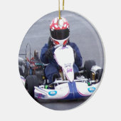 Kartのレーサー セラミックオーナメント (左)