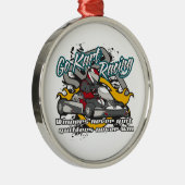 Kartの勝者は行きます メタルオーナメント (右)