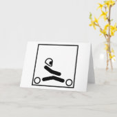 Kartの姿は行きます カード (黄色い花)