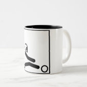 Kartの姿は行きます ツートーンマグカップ (正面右)