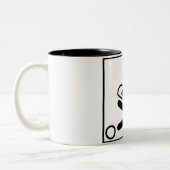 Kartの姿は行きます ツートーンマグカップ (左)