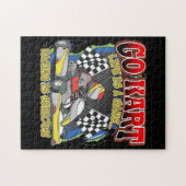 Kartの生命は行きます ジグソーパズル (横)