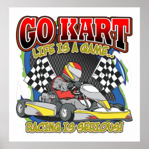 Kartの生命は行きます ポスター