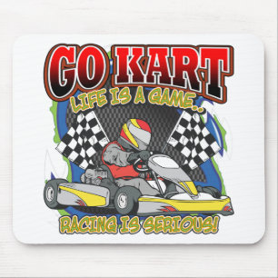 Kartの生命は行きます マウスパッド