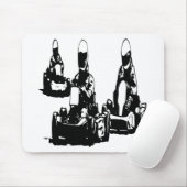 Kartの競争は行きます マウスパッド (マウス)