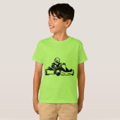 Kartの競争は行きます Tシャツ (正面フル)