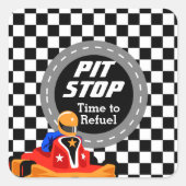 Kartパーティータイムでベストシールを補充 スクエアシール (正面)