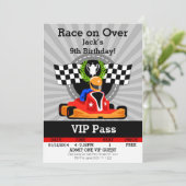 Kart Birthday Party Invitationに参加 シーズンカード (スタンド正面)