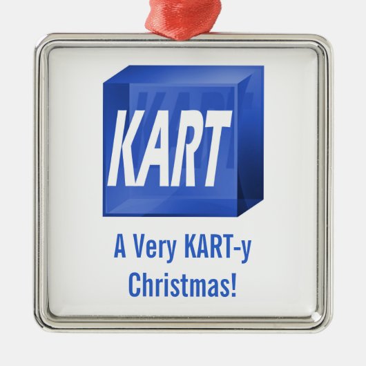 KART-yの非常にクリスマス! オーナメント (正面)