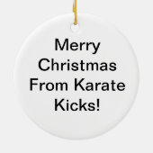 karteは金ゴールドのオーナメントを蹴りました セラミックオーナメント (裏面)