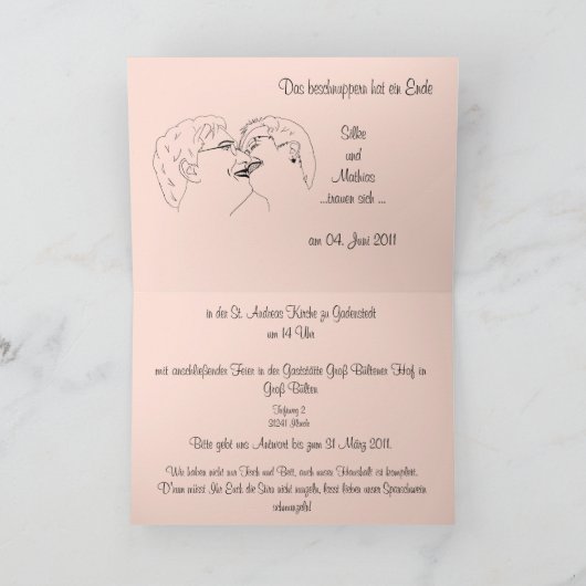 Karte 1 Familie 招待状 (内部)