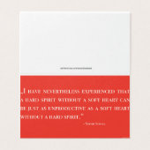 Karte – Card – Sophie Scholl – Quote – White Rose (外部フラット)