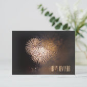 karte: happy new year 招待状 (スタンド正面)