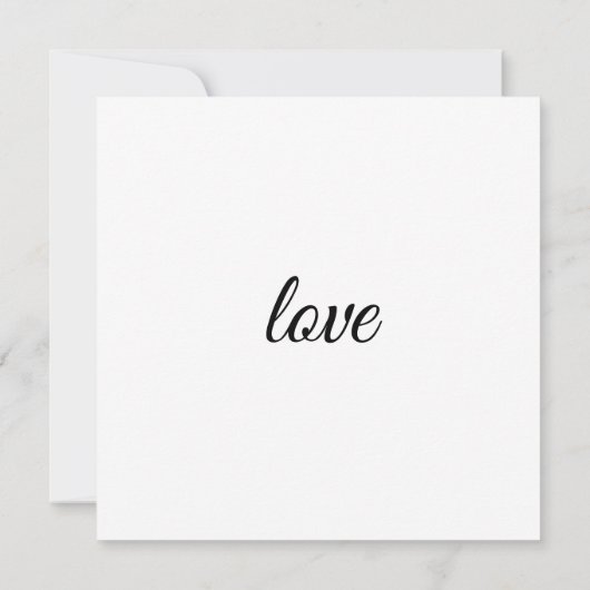 Karte "HERZ" (裏面)