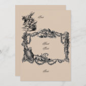 Karte zum Gestalten – Card to design yourself 招待状 (正面/裏面)