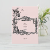 Karte zum Gestalten – Card to design yourself 招待状 (スタンド正面)