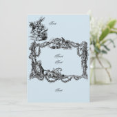 Karte zum Gestalten – Card to design yourself 招待状 (スタンド正面)