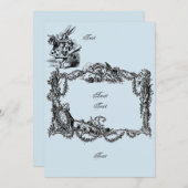 Karte zum Gestalten – Card to design yourself 招待状 (正面/裏面)