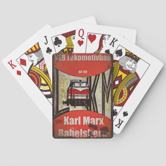 Kartenspiel DDR Design トランプ (裏面)